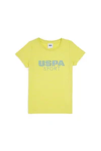 US Polo Shirt Assn. Boys' Peanut Green Crew Neck T-Shirt - Image 4