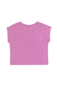 US Polo Shirt Assn. Girls' Violet Crew Neck T-Shirt - Image 4