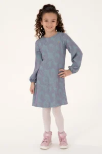 US Polo Shirt Assn. Girls' Mint Weaving Dress - Image 2
