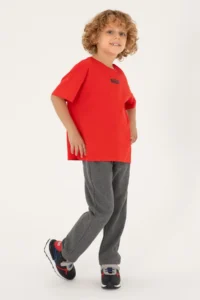 US Polo Shirt Assn. Boys' anthracite Melange Sweatpants
