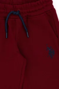 US Polo Assn. Boys' Burgundy Sweatpants - Image 6