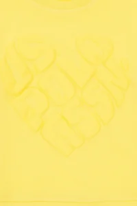 US Polo Shirt Assn. Girls' Yellow Crew Neck Sweatshirt - Image 5