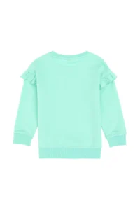 US Polo Assn. Girls' MINT Crew Neck Sweatshirt - Image 5