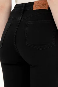 US Polo Shirt Assn. Women Black Toothpick Fit jeans Pants - Image 6