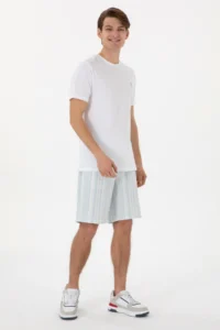 US Polo Shirt Assn. Men Regular Fit Crew Neck WHITE T-Shirt - Image 4