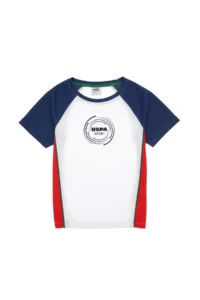 US Polo Shirt Assn. Boys' Navy Blue Crew Neck T-Shirt - Image 2
