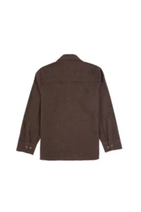 US Polo Shirt Assn. Boys' Brown Long Sleeve Basic Shirt - Image 6