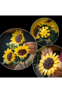 LEGO ® Botanicals Sunflower Bouquet 11502 - Decorative Model Building Set for Adults (686 Pieces) - Image 4