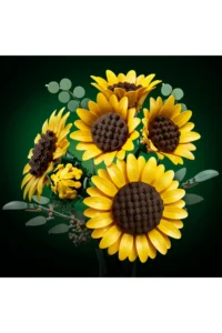 LEGO ® Botanicals Sunflower Bouquet 11502 - Decorative Model Building Set for Adults (686 Pieces) - Image 5