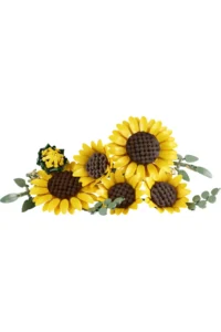 LEGO ® Botanicals Sunflower Bouquet 11502 - Decorative Model Building Set for Adults (686 Pieces) - Image 9