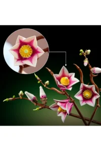 LEGO ® Botanicals Magnolia Branches 11510 - Decorative Model Building Set for Adults (435 Pieces) - Image 5