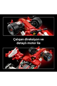 LEGO® Icons Ferrari F2004 and Michael Schumacher 11375 - Building Set for Ages 18+ (735) - Image 7