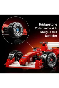 LEGO® Icons Ferrari F2004 and Michael Schumacher 11375 - Building Set for Ages 18+ (735) - Image 9