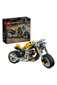 LEGO® Technic Yellow Motorcycle 42225 - 7+ Building Set for – 7+ (151)