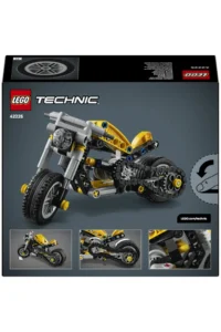 LEGO® Technic Yellow Motorcycle 42225 - 7+ Building Set for – 7+ (151) - Image 10