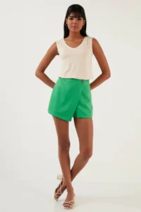 Lela Thick Sleeveless V-neck Blouse Blouse - Image 4