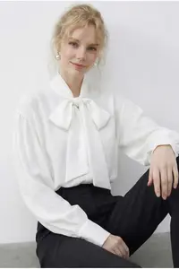 Bianco Lucci Women Yaka Binding Detailed Blouse 8101 - Image 5
