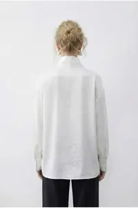 Bianco Lucci Women Yaka Binding Detailed Blouse 8101 - Image 6