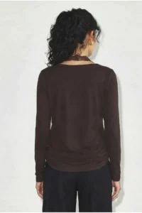 Bianco Lucci Women's Tied Lace Gothic Long Sleeve Blouse ÖB261017 - Image 4