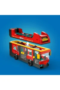 LEGO ® City Red Two-Decker Sightseeing Bus  - Creative Toy Building Set for Kids 7+ (384 P) - Image 6