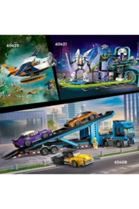 LEGO ® City Red Two-Decker Sightseeing Bus  - Creative Toy Building Set for Kids 7+ (384 P) - Image 9