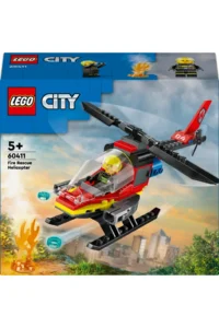 LEGO ® City Fire Rescue Helicopter  - Creative Toy Building Set for 5+ Kids (85 P) - Image 3