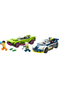 LEGO ® City Police Car and Sports Car Chase - Creative Toy Building Set for Kids 6+ (213P) - Image 2