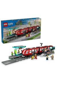 LEGO ® City Center Tram Station  - Creative Toy Building Set for Kids 7+ (811P)
