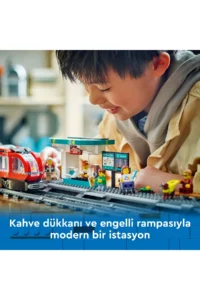 LEGO ® City Center Tram Station  - Creative Toy Building Set for Kids 7+ (811P) - Image 6