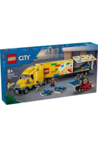 LEGO City Yellow Delivery Truck  - Creative Toy Building for Kids Ages 8 and Up