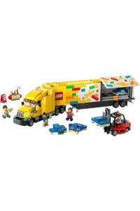 LEGO City Yellow Delivery Truck  - Creative Toy Building for Kids Ages 8 and Up - Image 3
