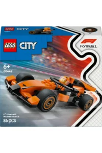 LEGO ® City McLaren Race Car F1® Driver  - 6+ Creative Toy Building Set (86P) - Image 3