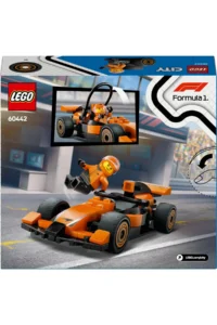 LEGO ® City McLaren Race Car F1® Driver  - 6+ Creative Toy Building Set (86P) - Image 4