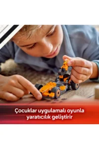 LEGO ® City McLaren Race Car F1® Driver  - 6+ Creative Toy Building Set (86P) - Image 8