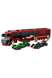 LEGO ® City RB20 and AMR24 F1® Truck with Car  - 8+ Creative Toy Building Set (1086) - Image 2