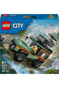 LEGO ® City 4x4 Off-Road Mountain Car  - Creative Toy Building Set for Kids 6+ (221 P) - Image 3