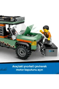 LEGO ® City 4x4 Off-Road Mountain Car  - Creative Toy Building Set for Kids 6+ (221 P) - Image 7