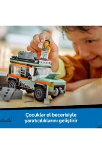 LEGO ® City 4x4 Off-Road Mountain Car  - Creative Toy Building Set for Kids 6+ (221 P) - Image 8