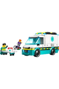 LEGO ® City Emergency Ambulance  - Model Vehicle Loving 5+ Creative Toy Building Set (184P) - Image 2