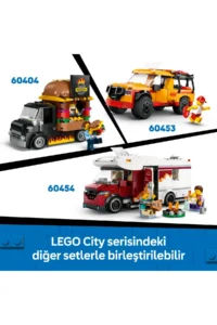 LEGO ® City Donut Truck  - Creative Toy Building Set for Kids 5+ (196P) - Image 10