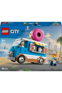 LEGO ® City Donut Truck  - Creative Toy Building Set for Kids 5+ (196P) - Image 3