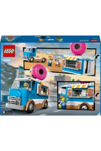 LEGO ® City Donut Truck  - Creative Toy Building Set for Kids 5+ (196P) - Image 4