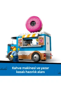 LEGO ® City Donut Truck  - Creative Toy Building Set for Kids 5+ (196P) - Image 6