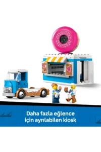LEGO ® City Donut Truck  - Creative Toy Building Set for Kids 5+ (196P) - Image 7