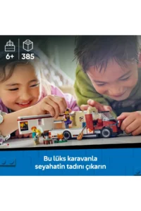 LEGO ® City Vacation Adventure Caravan  - Creative Toy Building Set for Kids 6+ (385 P) - Image 5
