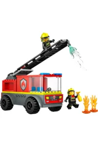 LEGO ® City Ladder Fire Truck  - 4+ Creative Toy Building Set (82 Pieces) - Image 2