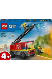 LEGO ® City Ladder Fire Truck  - 4+ Creative Toy Building Set (82 Pieces) - Image 3