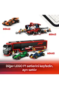 LEGO ® City F1® Williams Racing and Haas F1® Race Cars  - 4+ Toy Building Set (92 Pieces) - Image 10