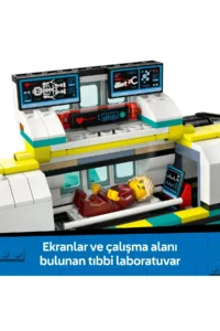 LEGO ® City Emergency Air Ambulance Plane  - Creative Toy Building Set for Kids 6+ (403P) - Image 7