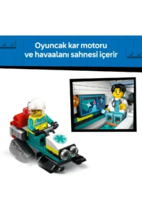 LEGO ® City Emergency Air Ambulance Plane  - Creative Toy Building Set for Kids 6+ (403P) - Image 8